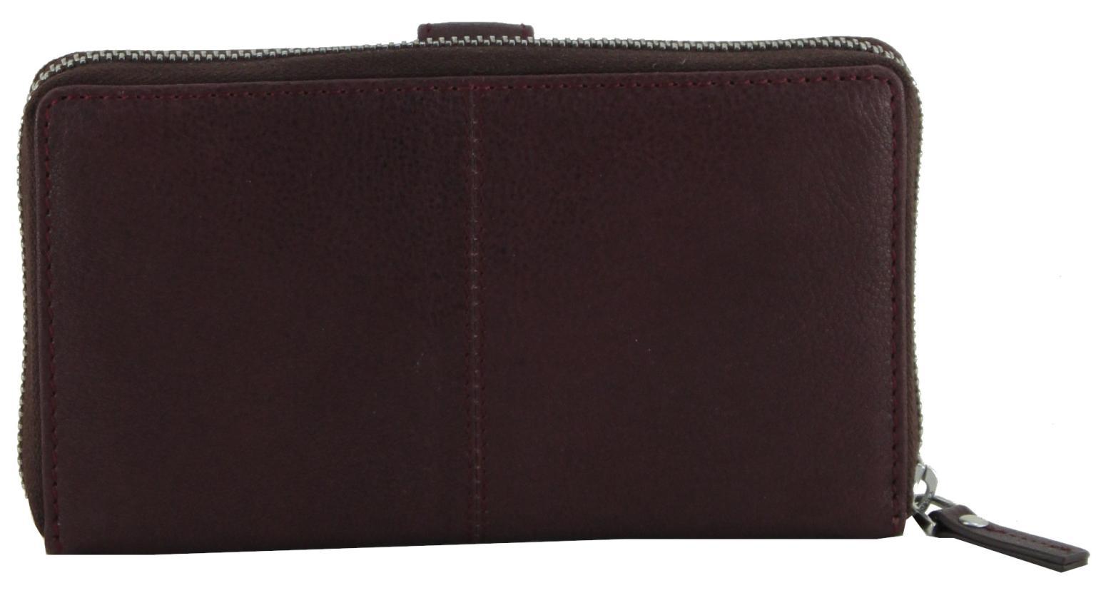 graue Lederbörse Maitre Lemberg Dark Grey Dietrun Purse Grau