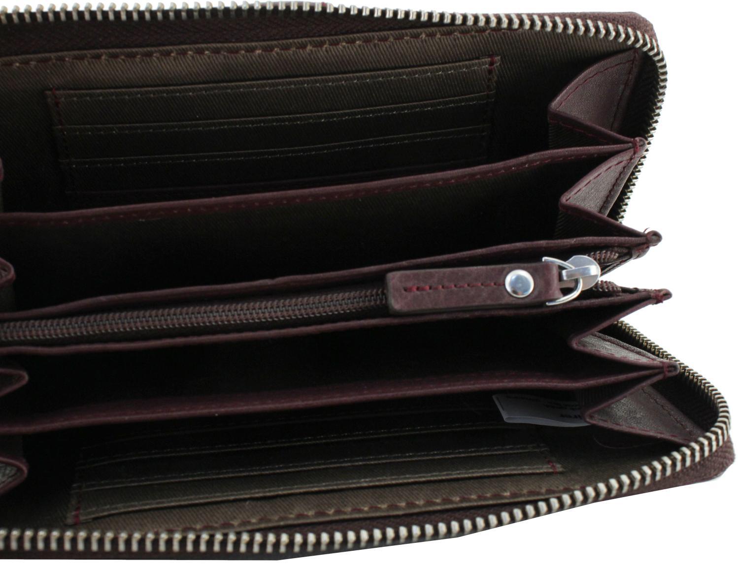 graue Lederbörse Maitre Lemberg Dark Grey Dietrun Purse Grau