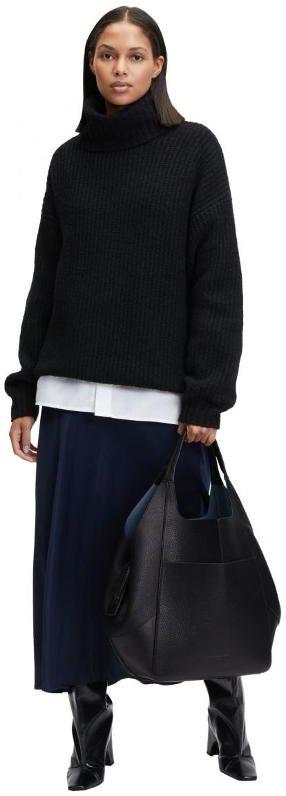 große Beuteltasche Liebeskind Lilly Tote L Black schwarz