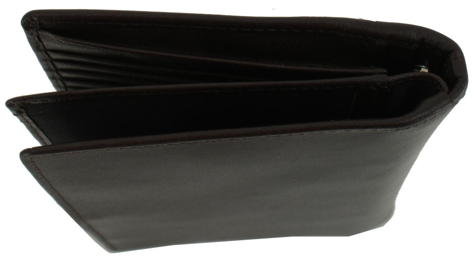 große Herrenbörse Maitre Bruschied Aigwan Wallet Dark Brown Dunkelbraun