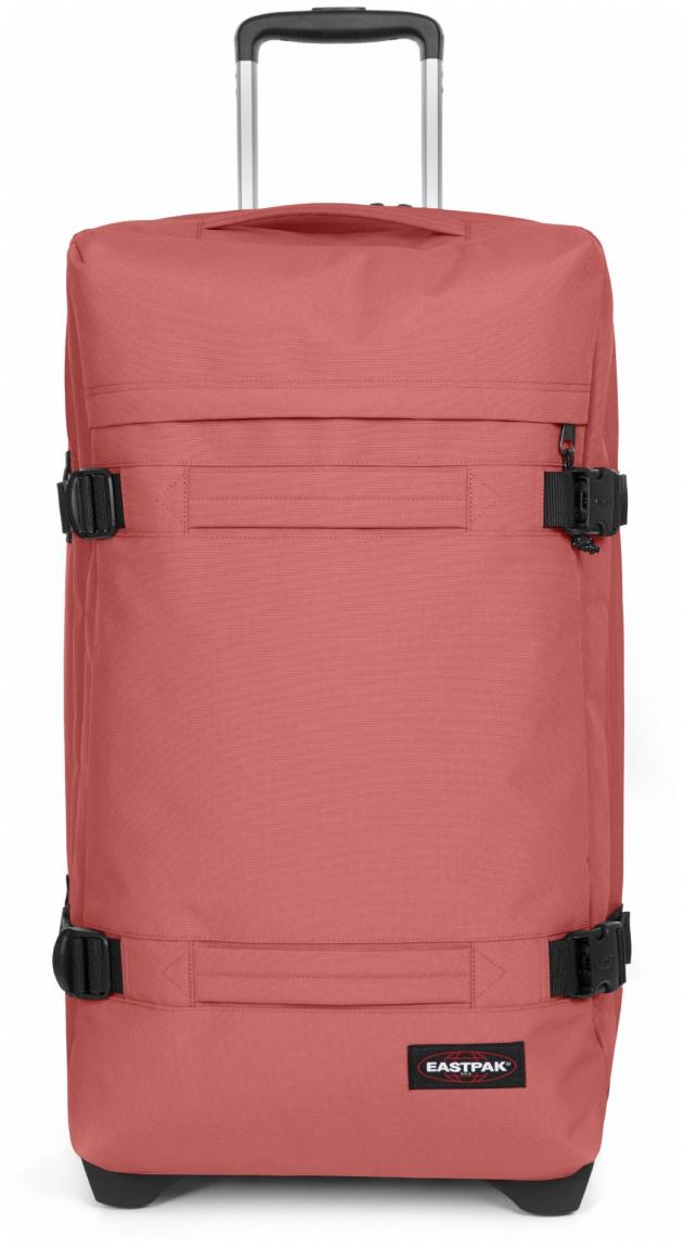 große Rollenreisetasche Eastpak TransitR L Terra Pink 