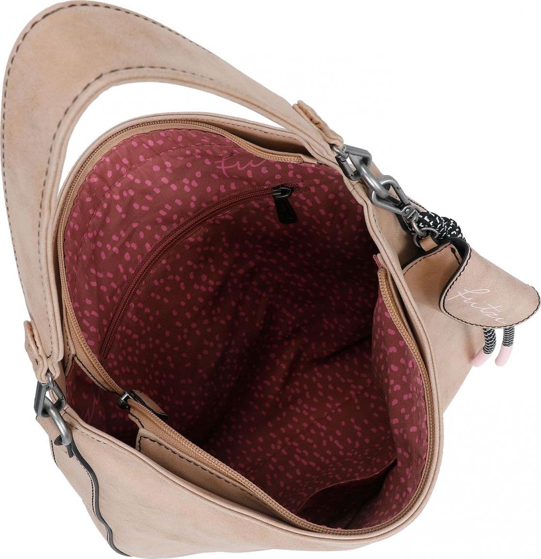 große Schultertasche Bitzi07 Fritzi aus Preußen Copper Kupfer Glanz