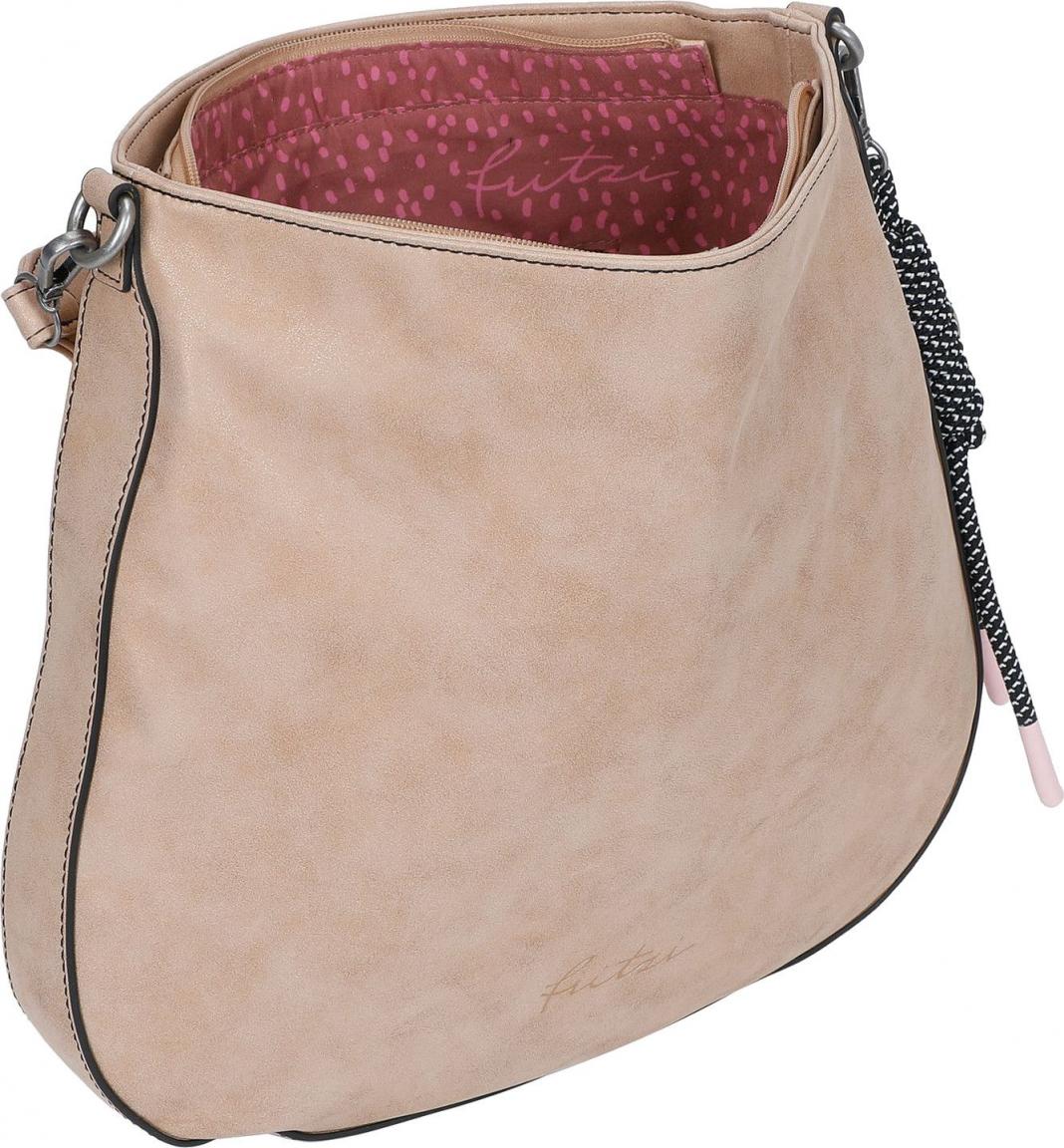 große Schultertasche Bitzi07 Fritzi aus Preußen Copper Kupfer Glanz