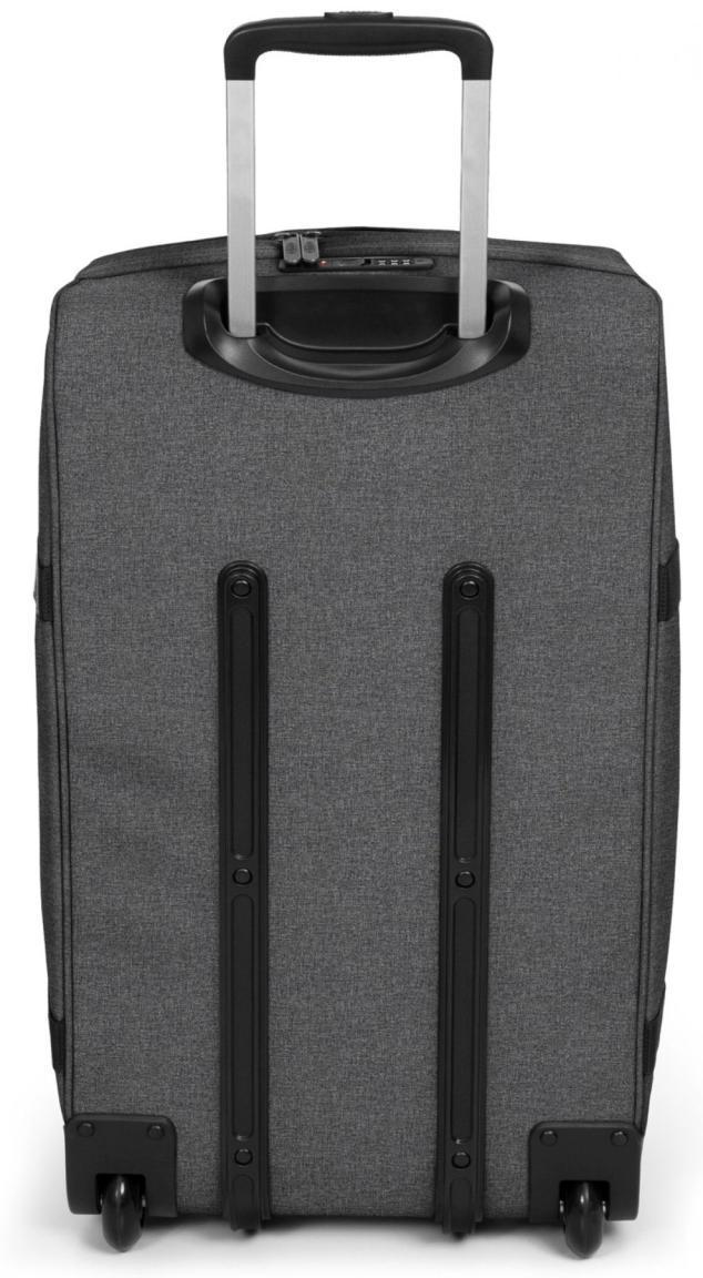 große Trolleytasche Eastpak Transitr L Black Denim grau meliert