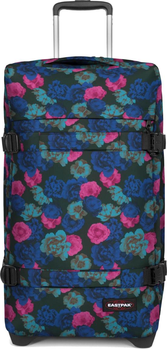 großer 2 Rollen Tolley Transitr L Blumenmuster Mystical Dark 121 Liter