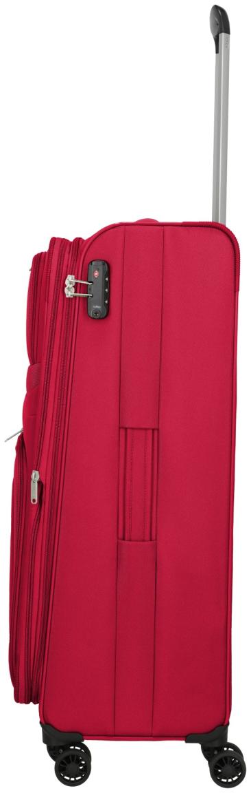 großer Flugkoffer Skyline Orlando L 76cm Red erweiterbar