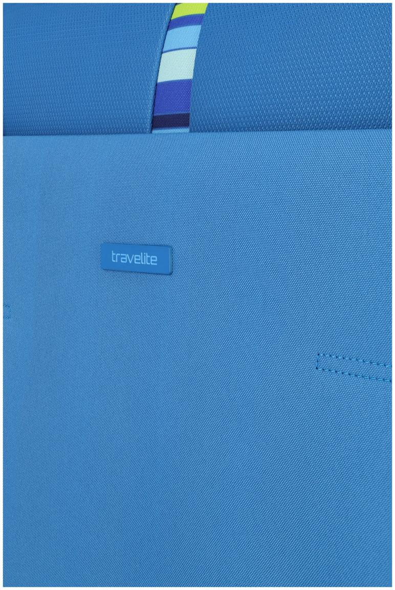 großer Flugkoffer Travelite Rügen L 78cm erweiterbar Mittelblau