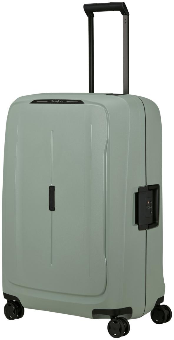 großer Flugkoffer salbeigrün Samsonite Essens Spinner L 75cm Sage