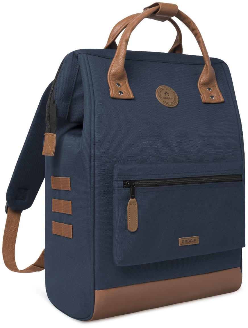 großer Freizeitrucksack dunkelblau Cabaia Chicago Large Adventurer Kontrast