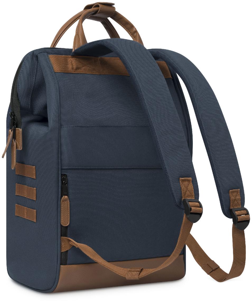 großer Freizeitrucksack dunkelblau Cabaia Chicago Large Adventurer Kontrast