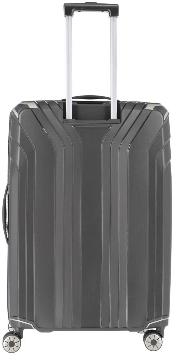 großer Hartschalenkoffer schwarz Travelite Elvaa 4w Trolley L 77cm