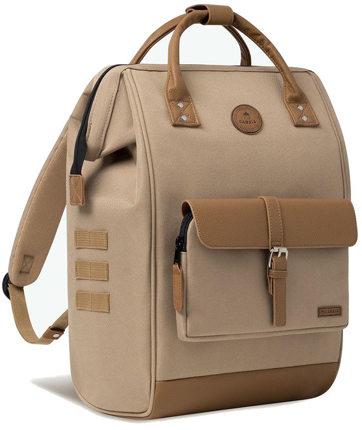 großer Jugendrucksack Laptopfach Adventurer Large Kuala Lumpur braun beige