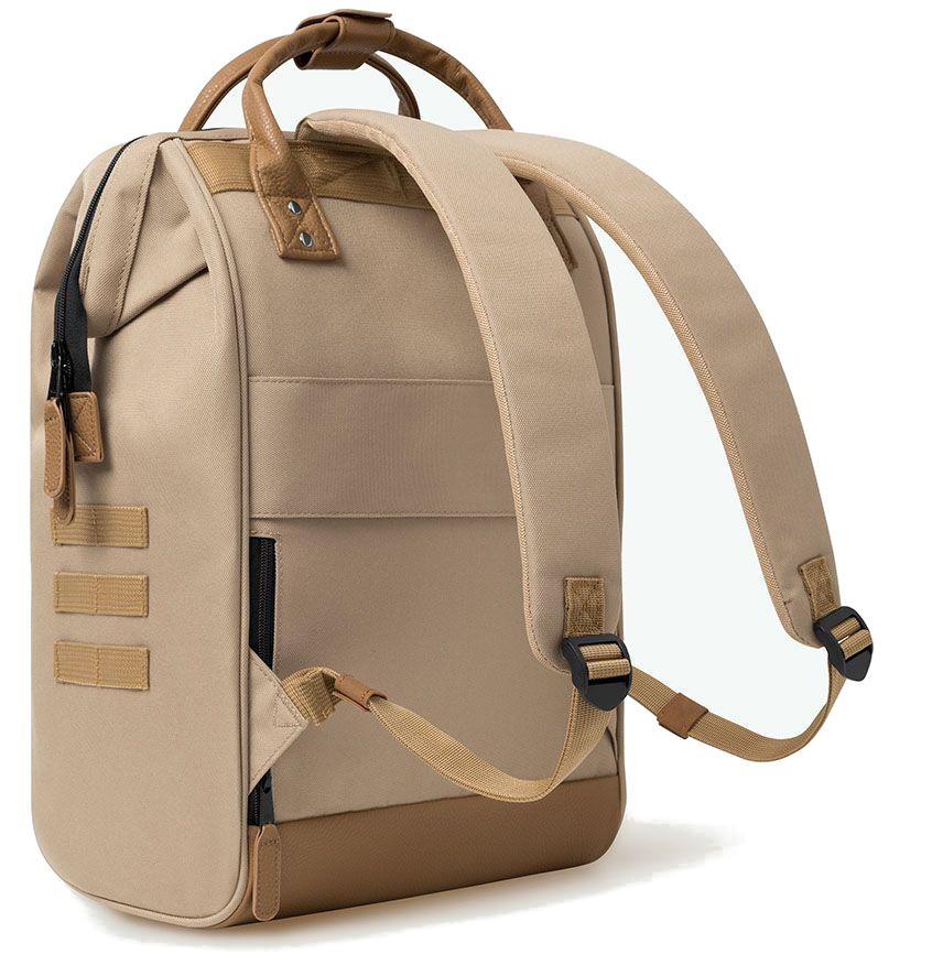 großer Jugendrucksack Laptopfach Adventurer Large Kuala Lumpur braun beige