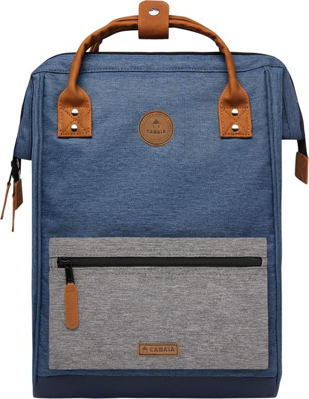 großer Outdoorrucksack Cabaia Paris Large Adventurer blau meliert