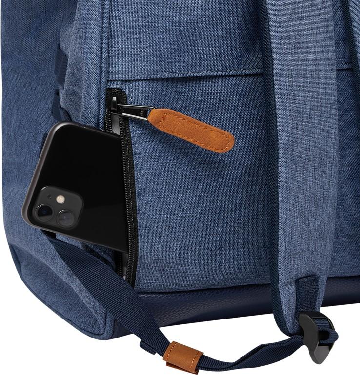 großer Outdoorrucksack Cabaia Paris Large Adventurer blau meliert