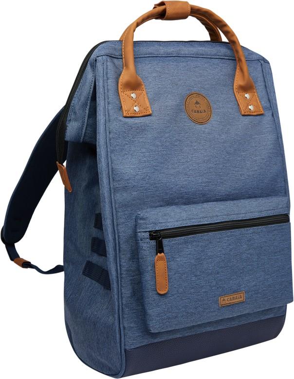 großer Outdoorrucksack Cabaia Paris Large Adventurer blau meliert