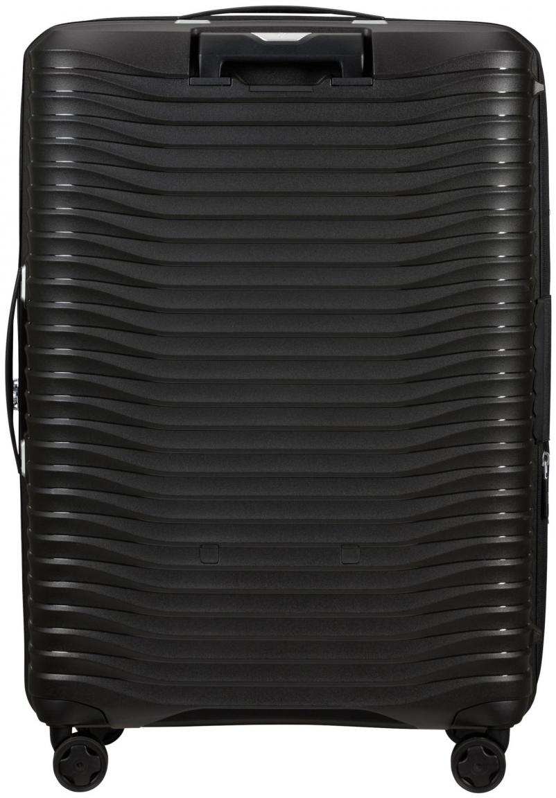 großer Reisekoffer Hartschale schwarz Samsonite Upscape Spinner 75cm