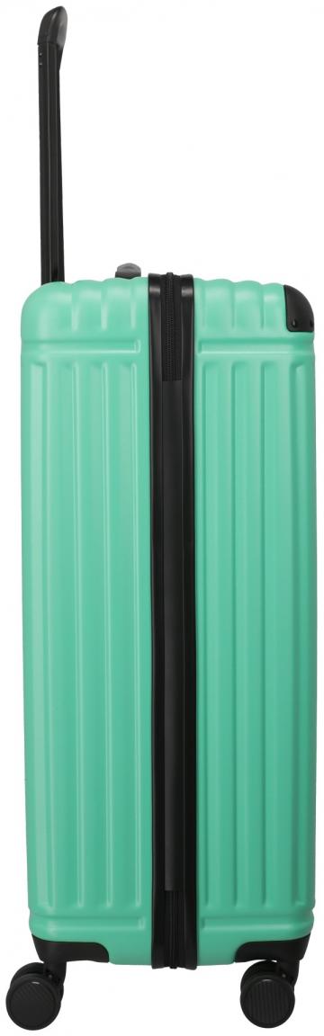 großer Rollenkoffer Travelite Cruise Light Aqua 4w Trolley L 77cm türkis