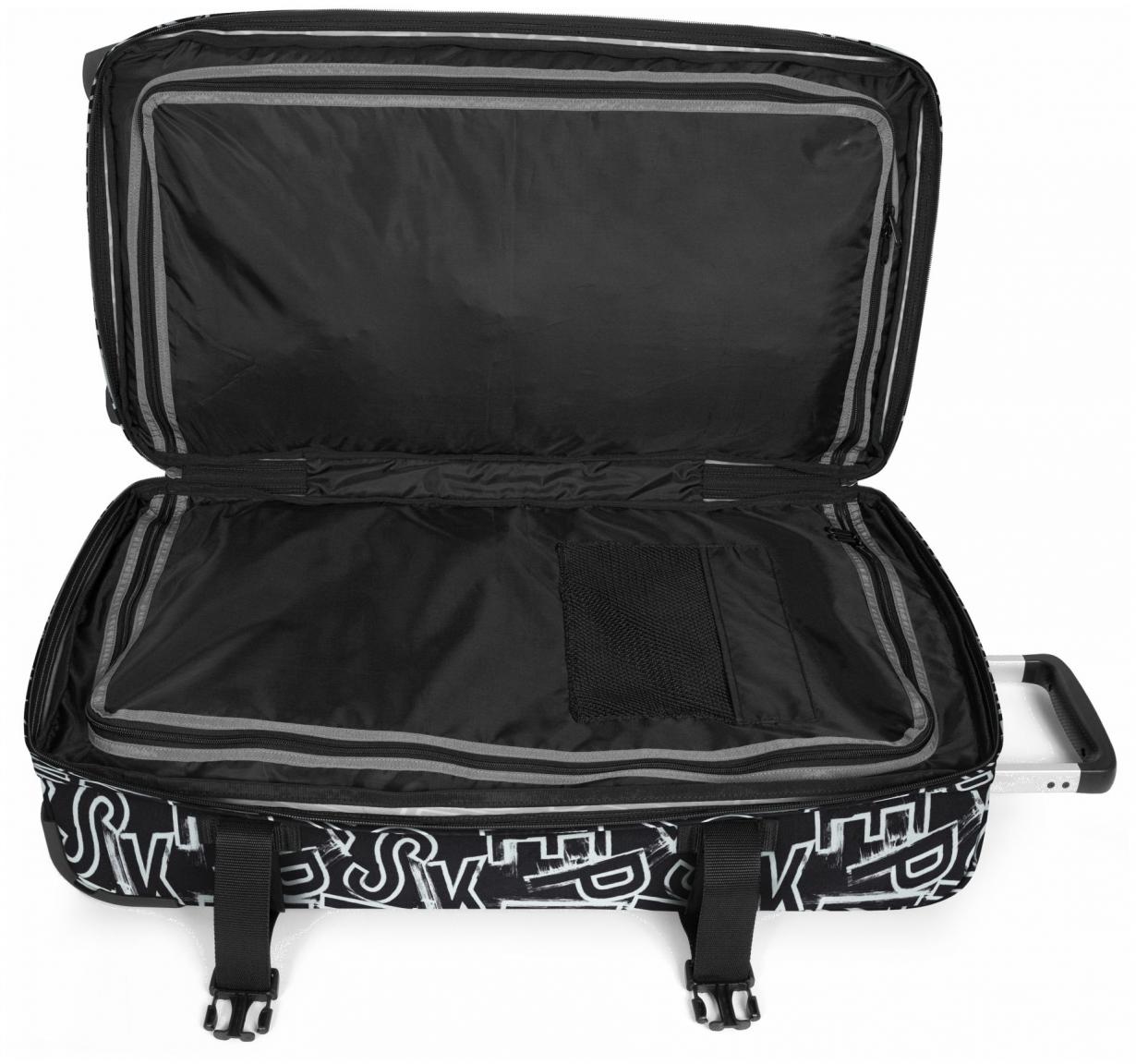 großes Reisetasche TransitR L EP Letters black Eastpak schwarz Buchstaben