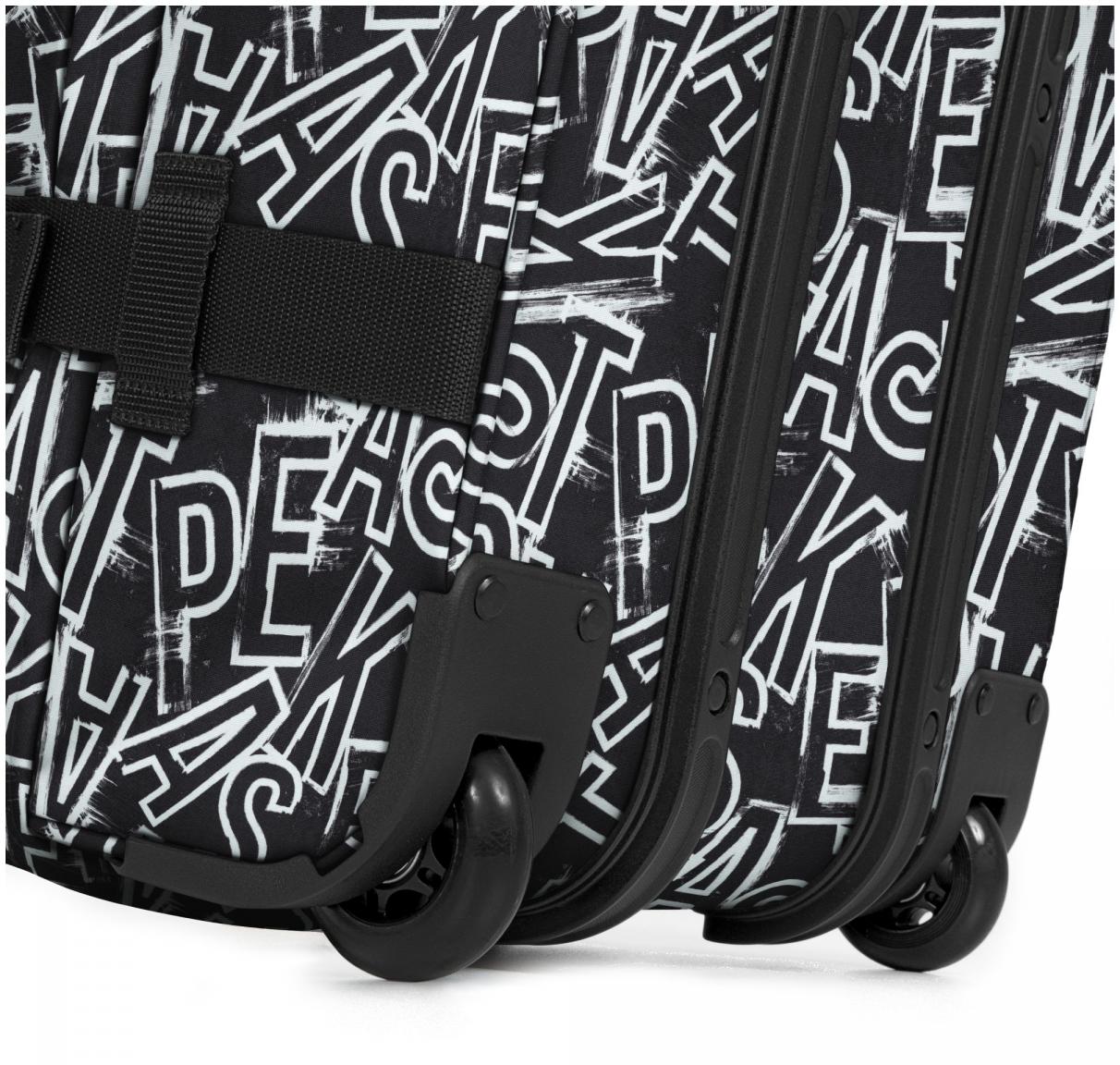 großes Reisetasche TransitR L EP Letters black Eastpak schwarz Buchstaben