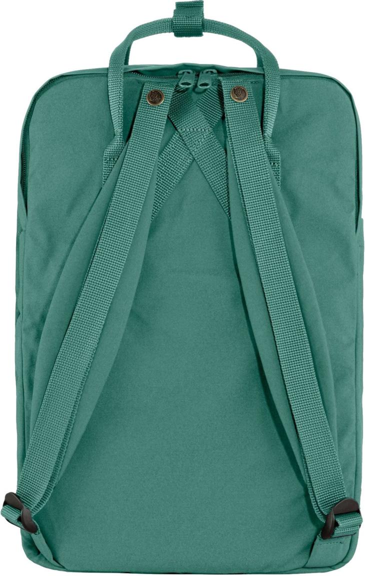 großzügiger Alltagsrucksack 17 Zoll Kanken Laptop Fjällräven Frost Green