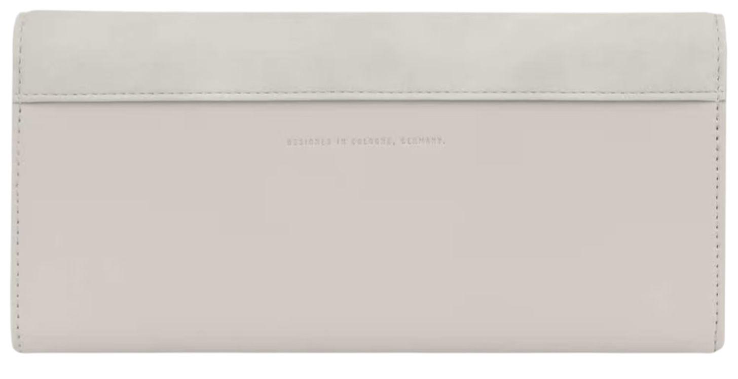 gummierte Longbörse Kapten and Son Triomphe Oyster Grau nachhaltig