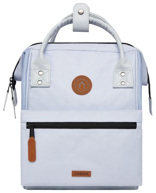 hellblauer Damenrucksack Wechselfront metallic Cabaia Adventurer Puerto Viejo Small