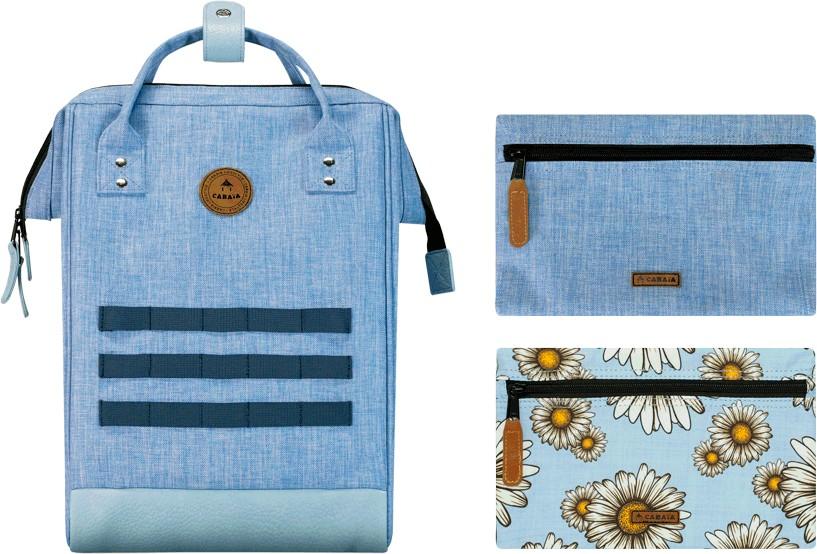 hellblauer Rucksack The Adventurer Cabaia Ajaccio Medium