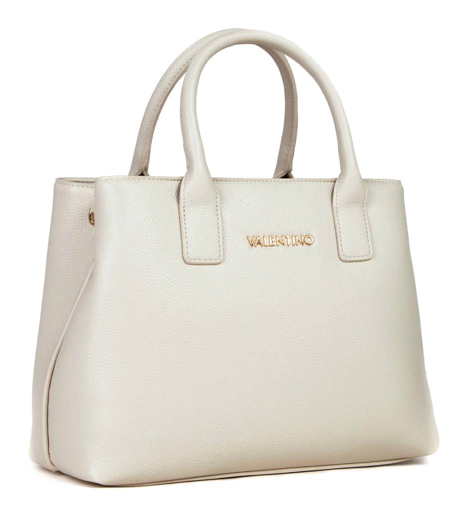 helle Kurzgrifftasche Ecru Valentino Never 