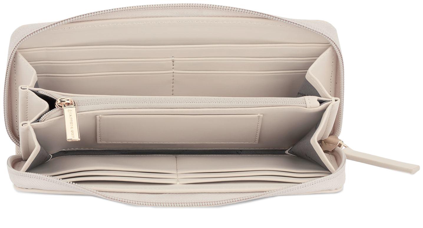 helle Longbörse mit Zip Kapten and Son Bergen Pro Sandstone