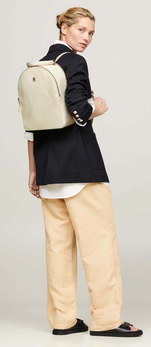 heller Damenrucksack Tommy Hilfiger Refined Backpack Calico Beige