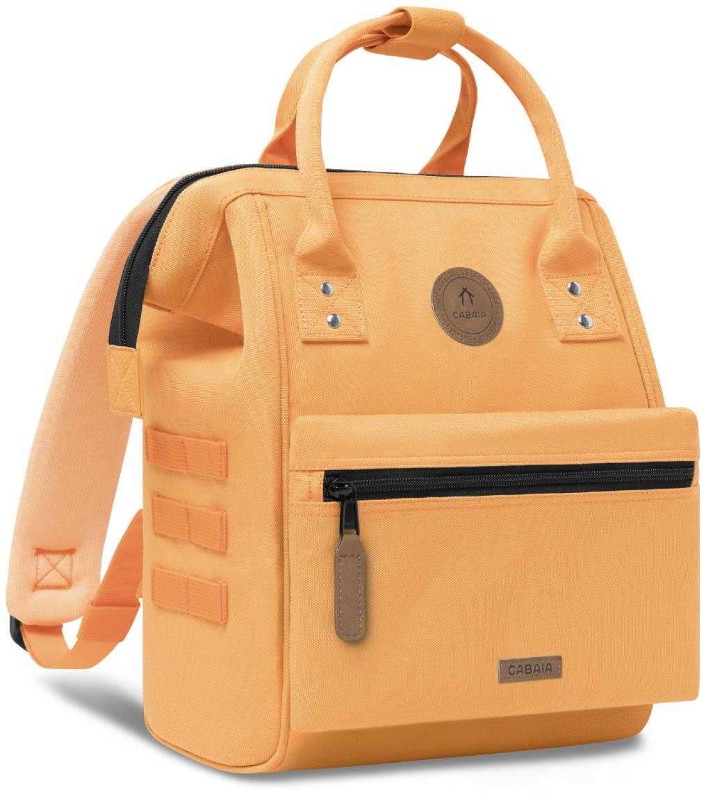 hellrosa Cabaia Backpack Patna Small Molle kariert Adventurer weiß