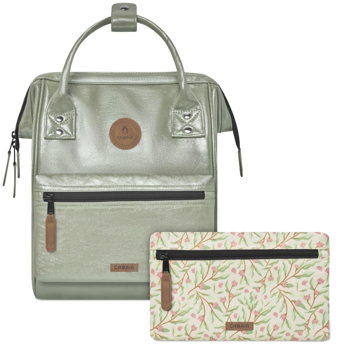 irisierender Daypack Cabaia Adventurer Small Riverdale Green nachhaltig