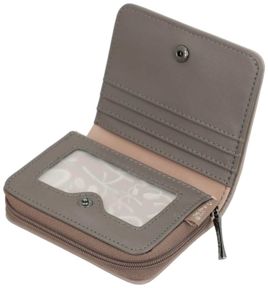 kleine Anekke Geldtasche farbenfroh Muse metallic Olympia stilisiert beige