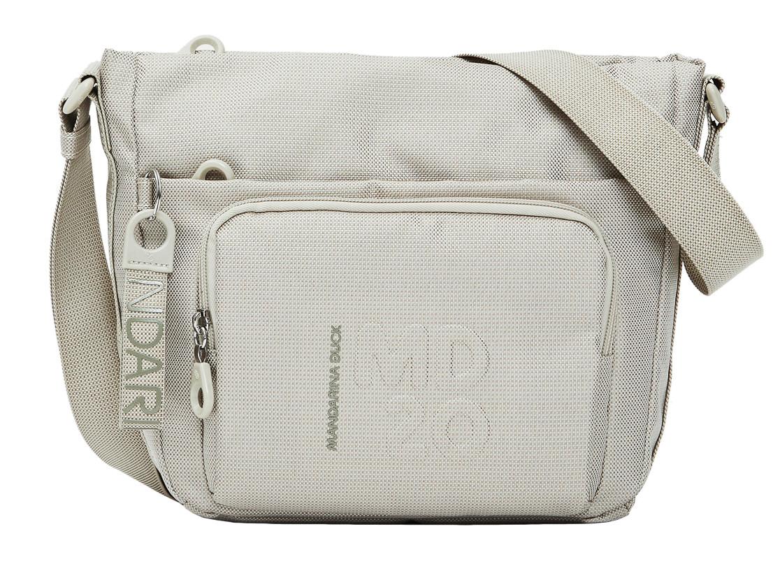 kleine Beuteltasche Mandarina Duck MD20 Crossover Cashmere hellbeige 