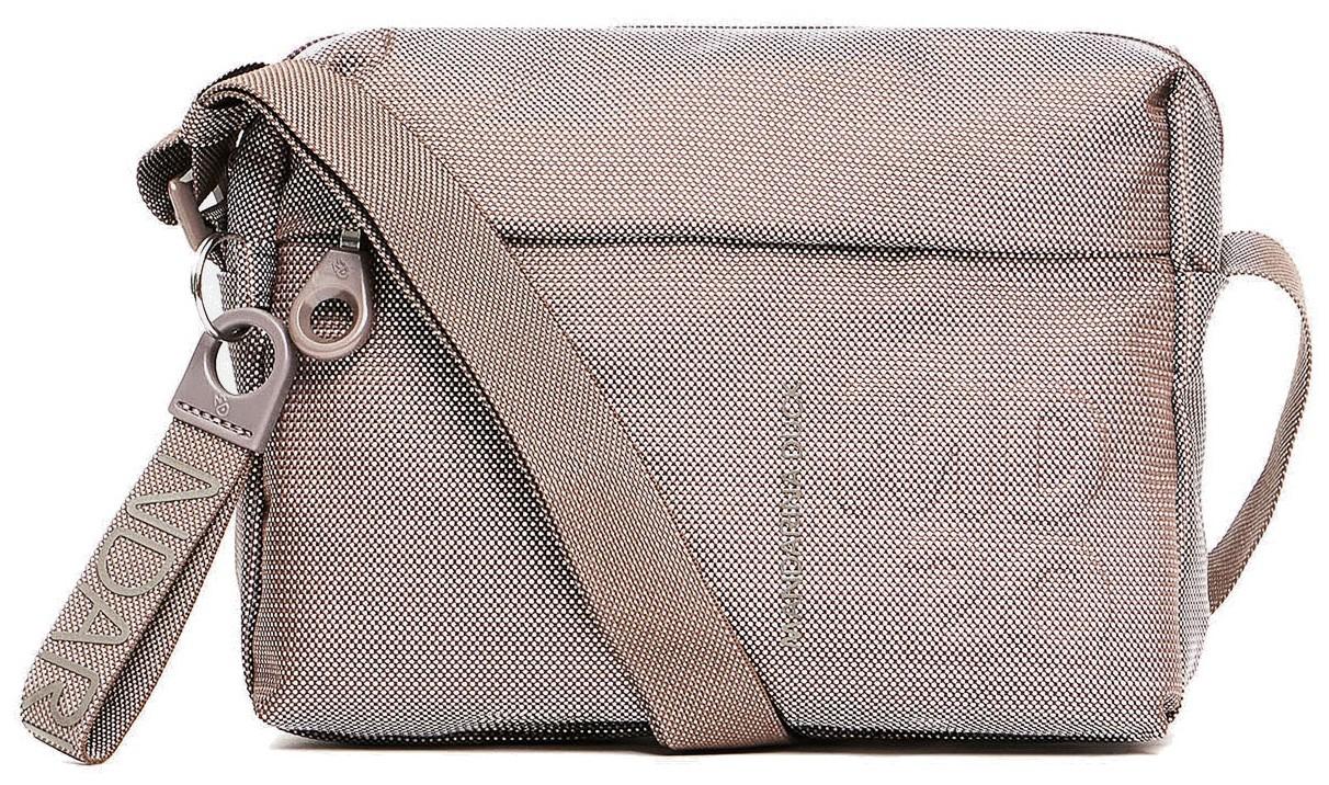kleine Crossovertasche taupe Mandarina Duck MD20 federleicht