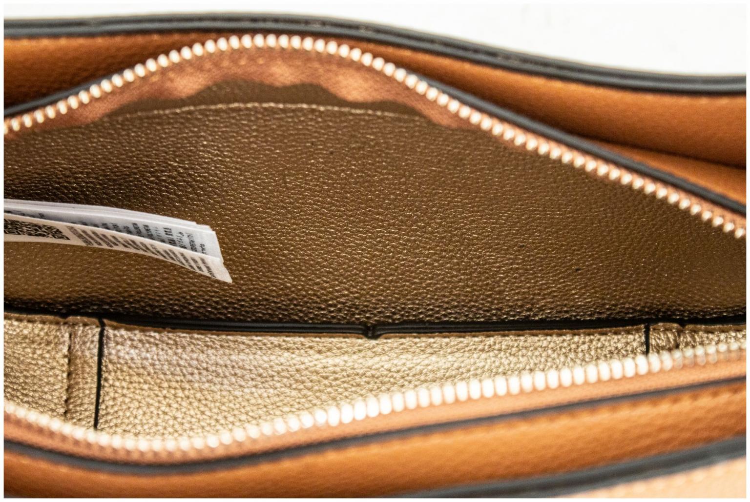 kleine Hobotasche mit Logoprint grau Meridian Mini Top Zip Guess Coal 