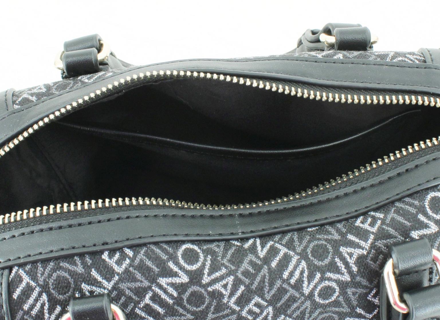 kleine Kurzgrifftasche Valentino Blizzard schwarz multi