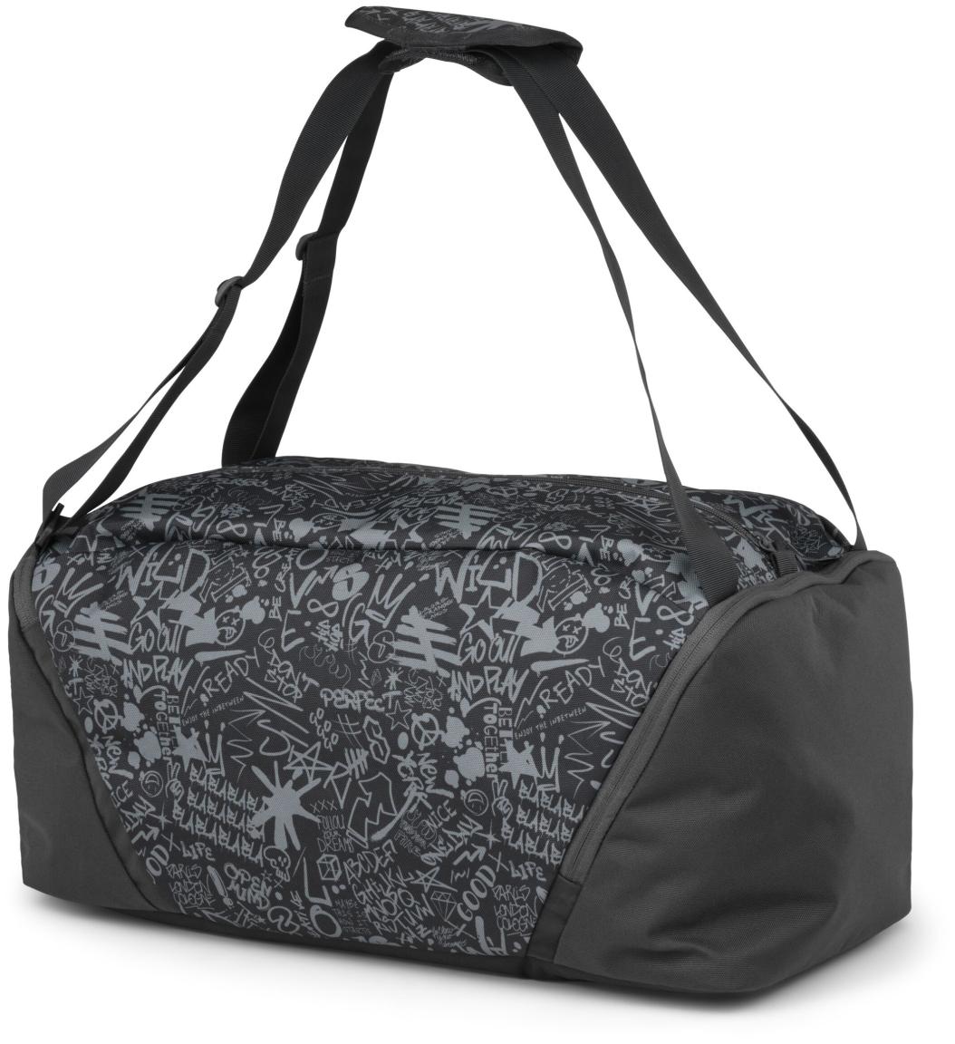 kleine Reisetasche Satch Duffle Bag Street Ink Graffiti grau