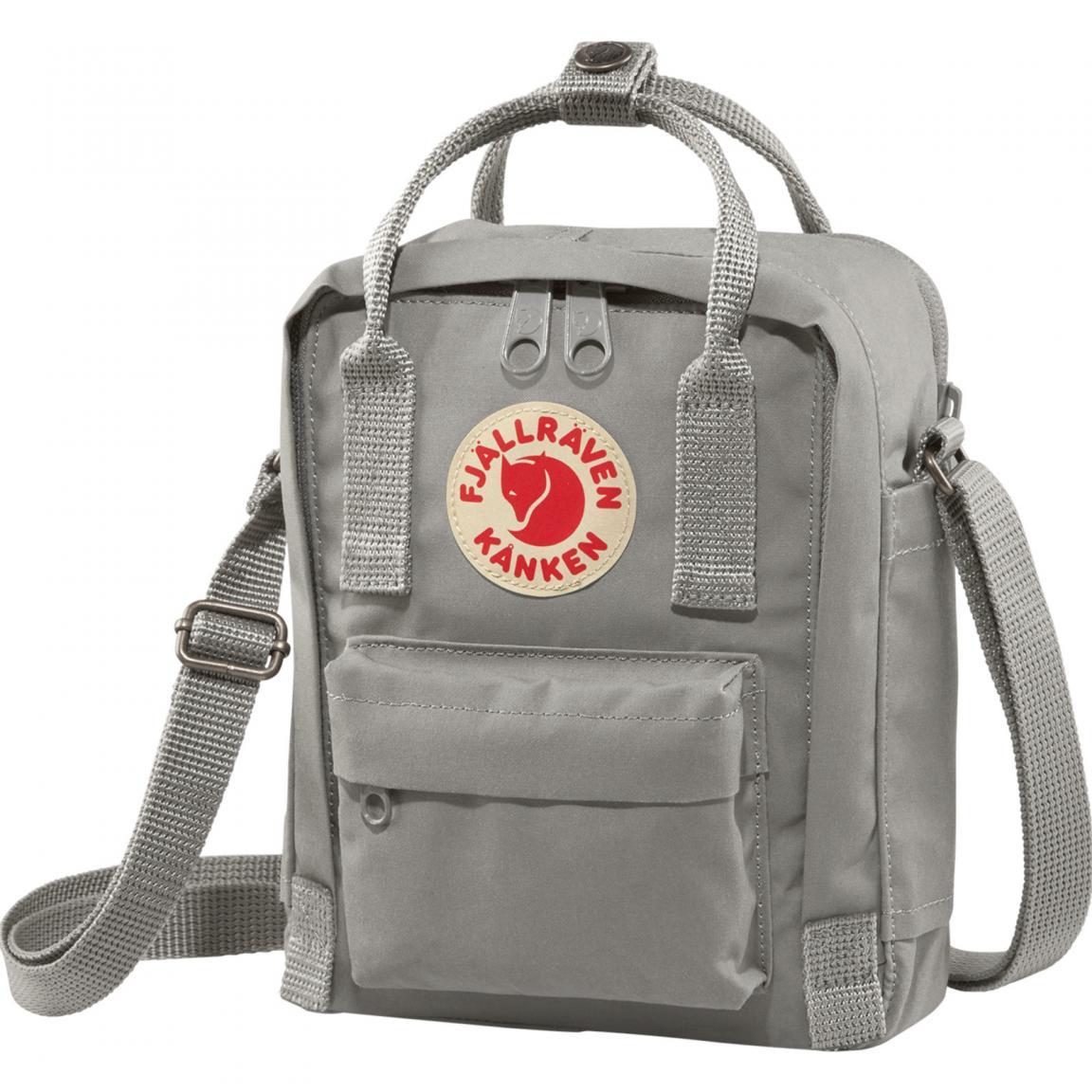 kleine Schultertasche grau Fjällräven Kanken Sling Fog