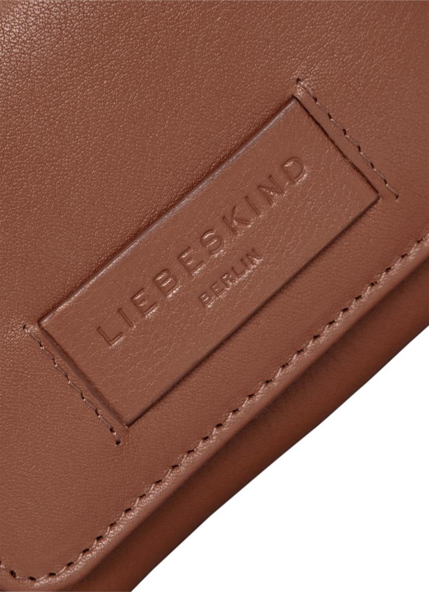 kleine Überschlagbörse Liebeskind Pablita Softleder Bourbon