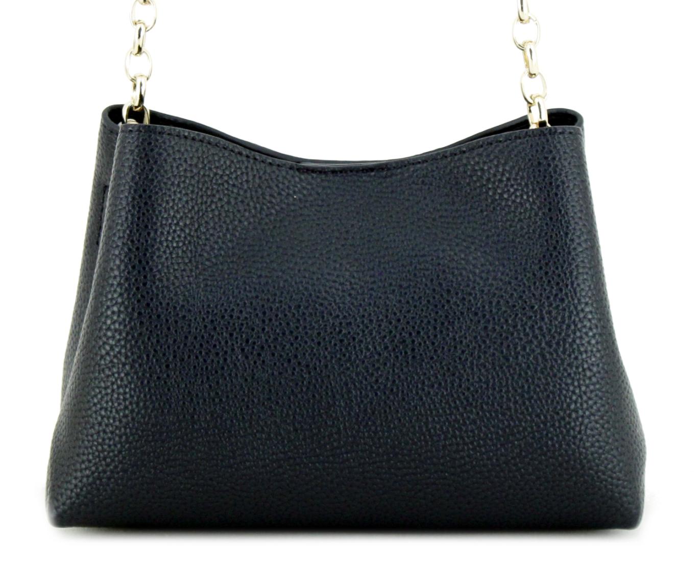 kleine Umhängetasche Kette TH Emblem Crossover schwarz Tommy Hilfiger