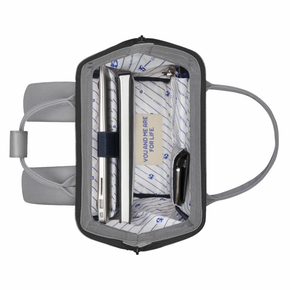 kleiner Daypack grau Cabaia Adventurer Small Poitiers vegan