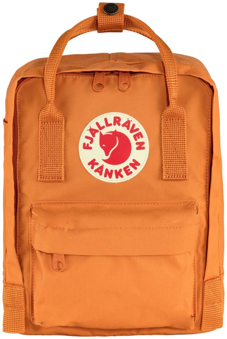 kleiner Freizeitrucksack Fjällräven Kanken Mini Spicy Orange
