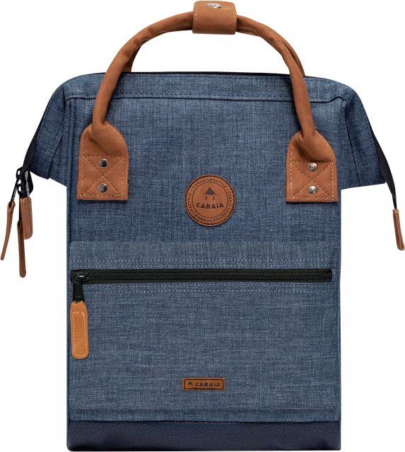 kleiner Rucksack Adventurer Paris Cabaia Blau 