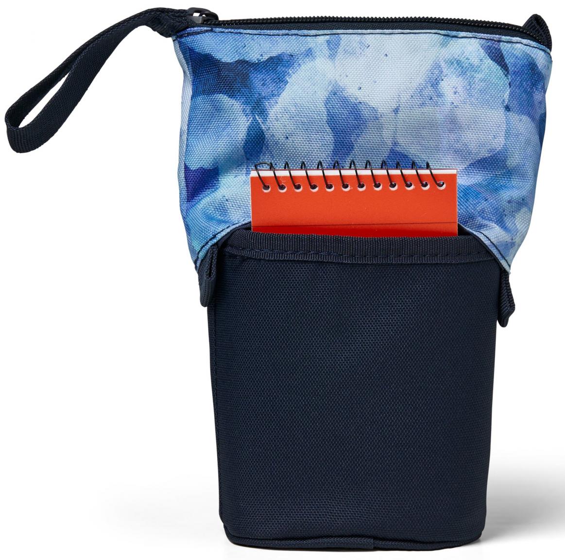 kleines Federmäppchen Satch Pencil Case schwarz Caleido Blue