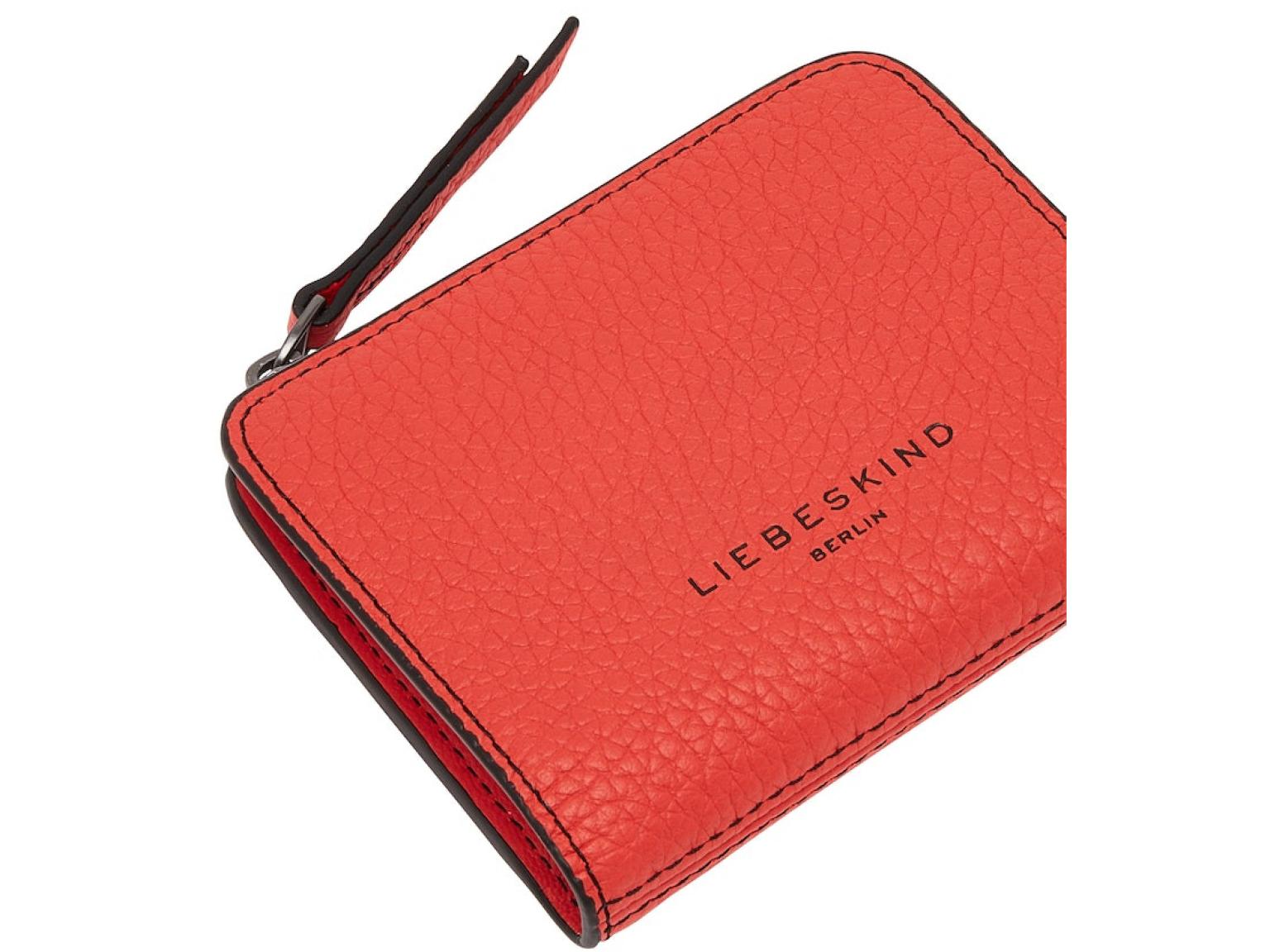 knallige Geldbörse Leder Narbenstruktur Liebeskind Toni Mia Mexican Peppers