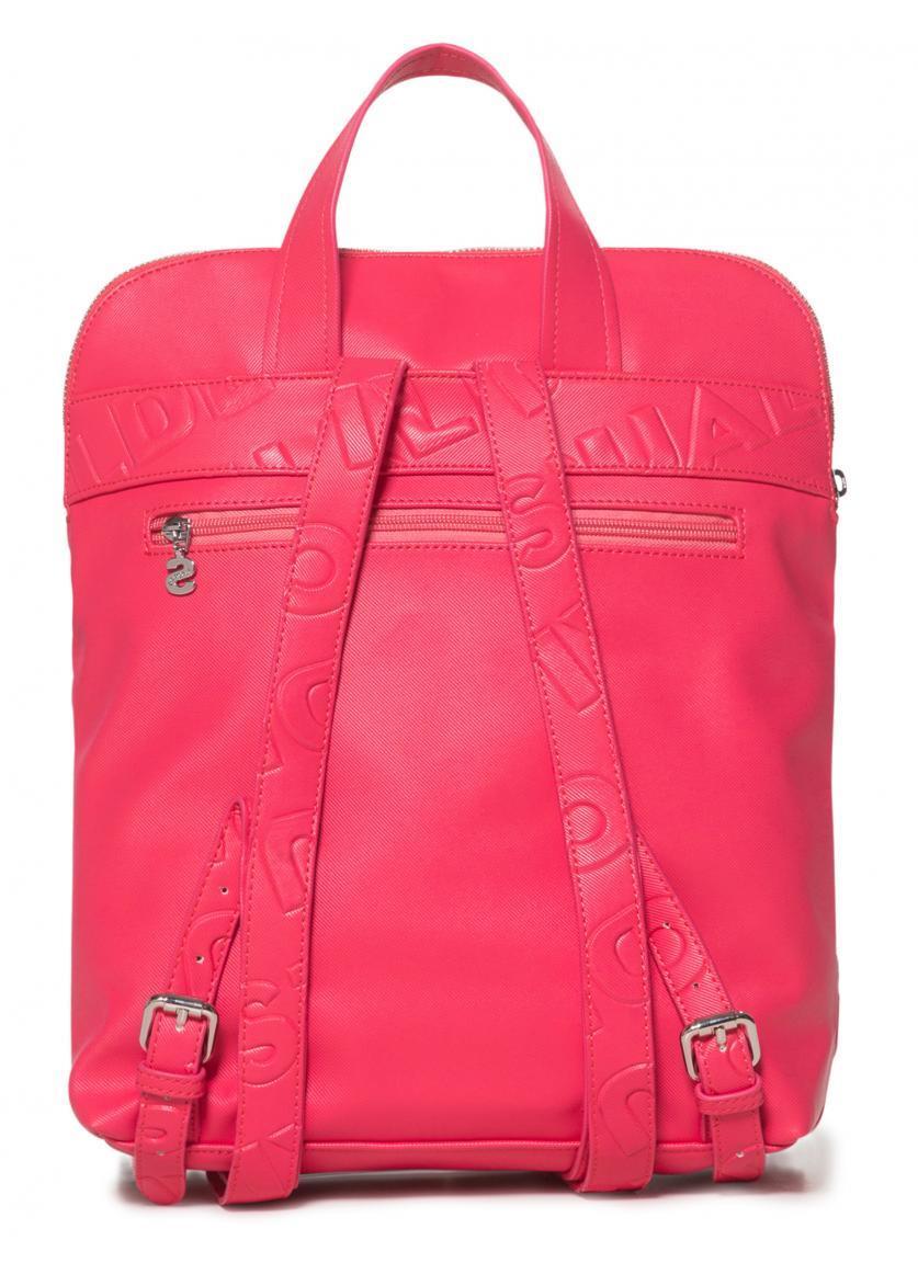 knallroter Damenrucksack Prägung Desigual Colorama Nanaimo