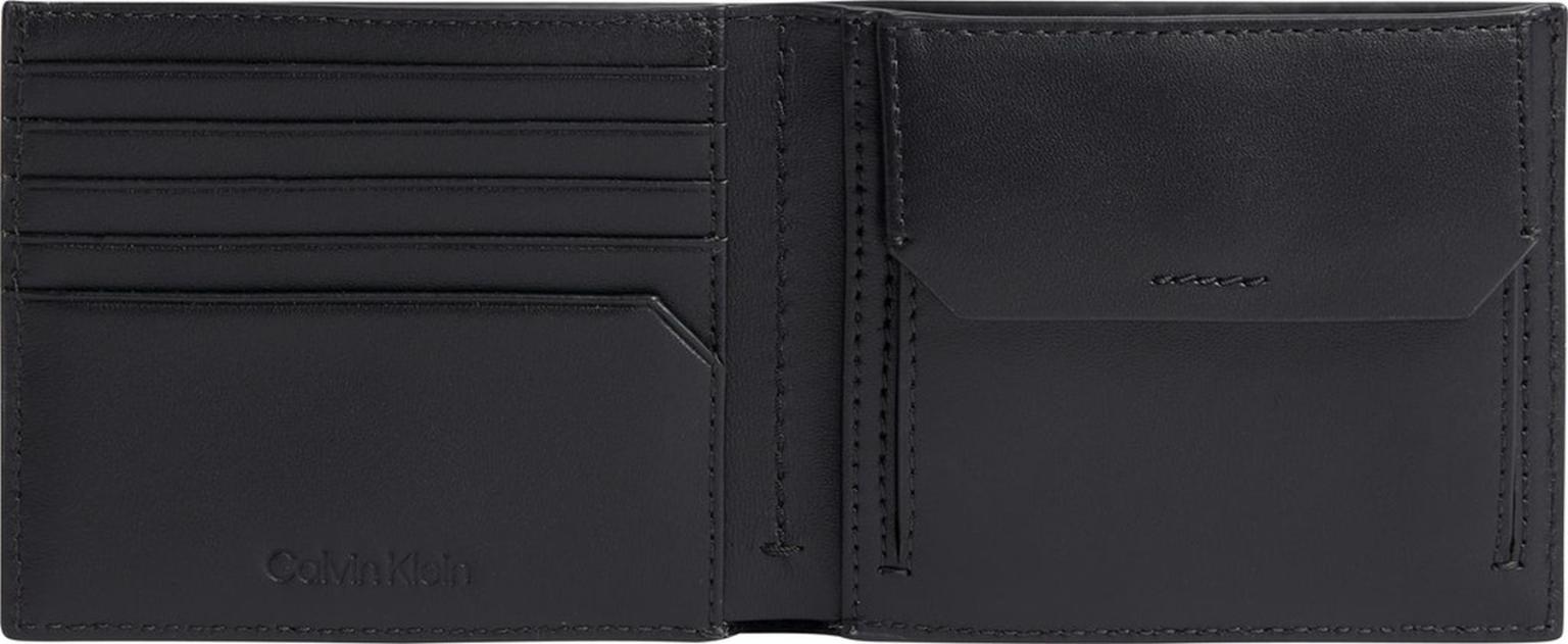 komakte Herrenbörse UV Optik Calvin Klein Mini Bifold Coin Black