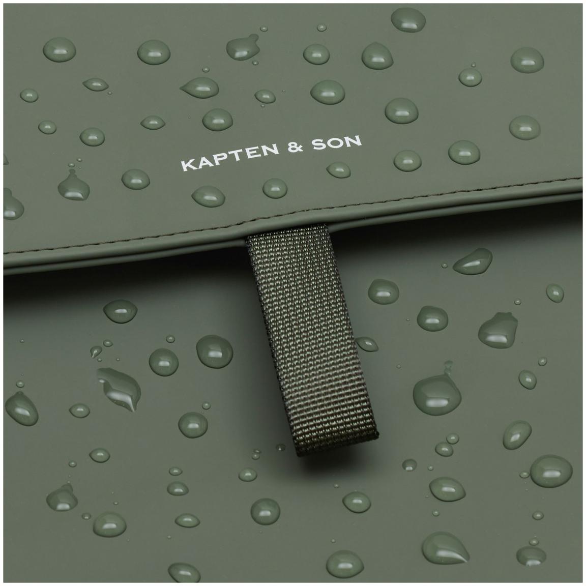 komakter Technikrucksack Kapten & Son Fyn Dusty Green vegan